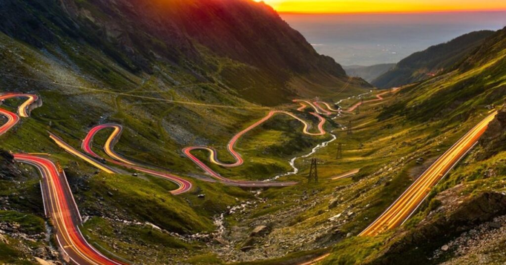 The Transfagarasan Highway, Romania 