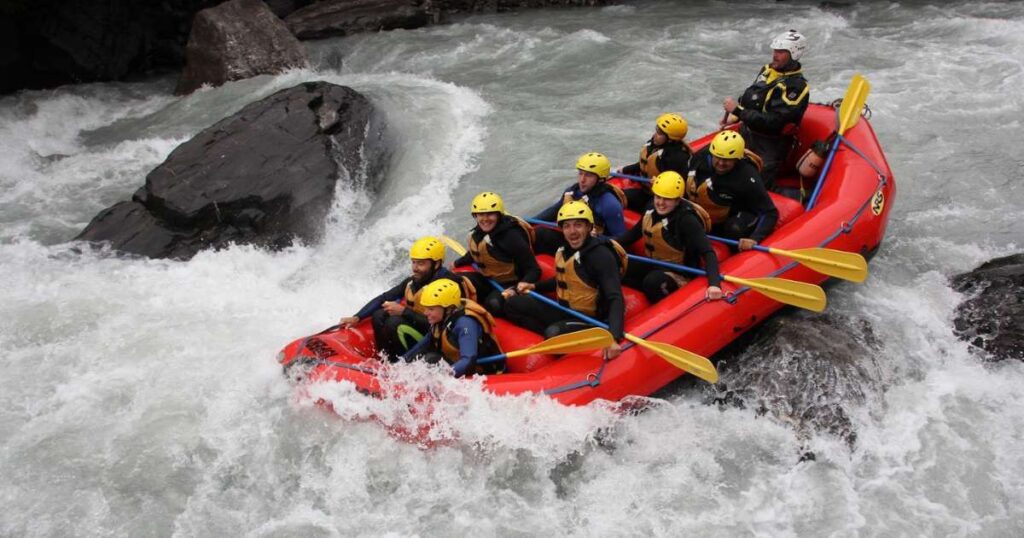 Top 10 Best Outdoor Adventure Sports in Europe + Whitewater Rafting in the Swiss Alps, Switzerland