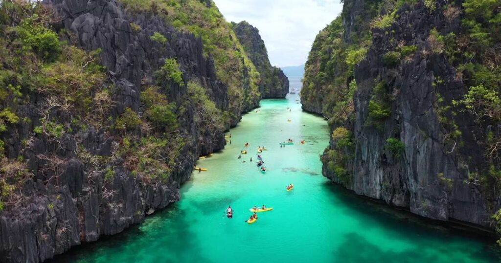 Big Lagoon in El Nido Palawan