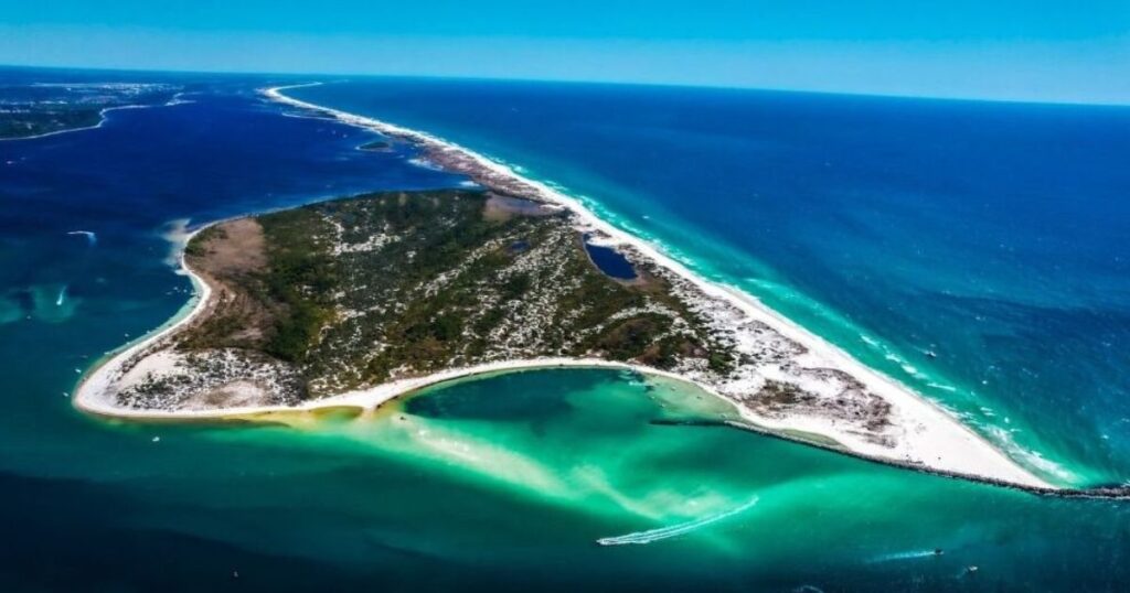 Shell Island Near Panama City Beach