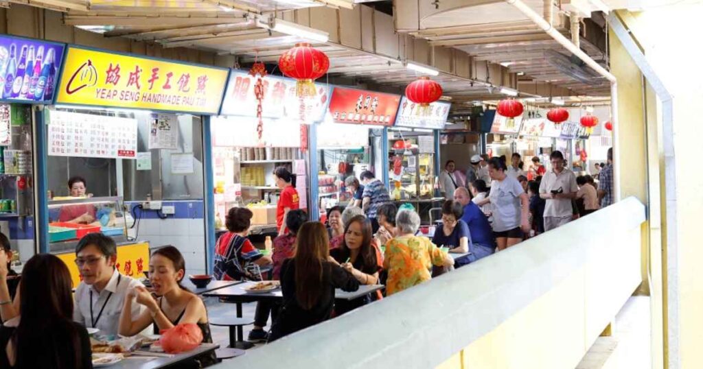 Chinatown Complex Food Centre + Singapore's Culinary Delights: 10 Must-Try Restaurants